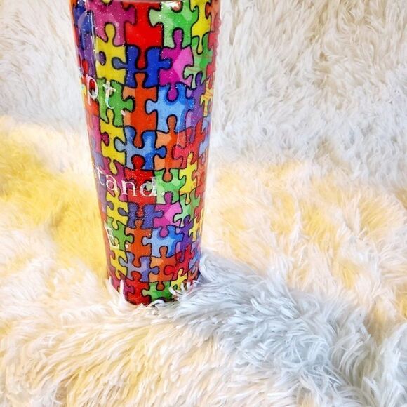 Autism Awareness 20 oz Hogg Stainless Steel - Picture 3 of 8